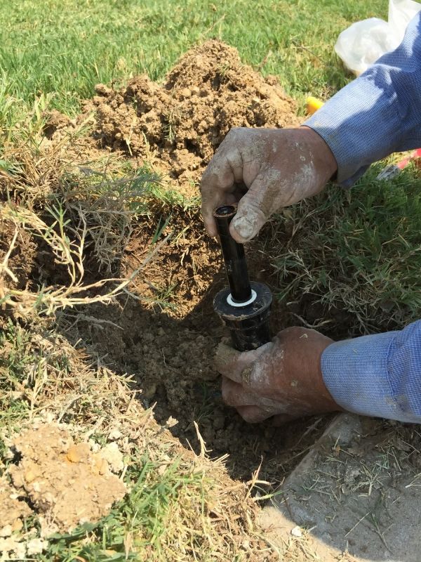 Lawn Sprinkler System Repair