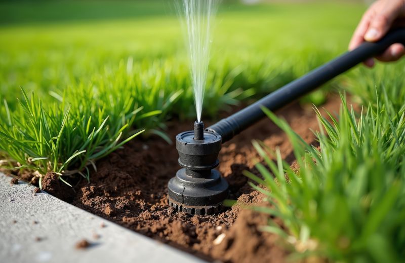 Lawn Irrigation Installation