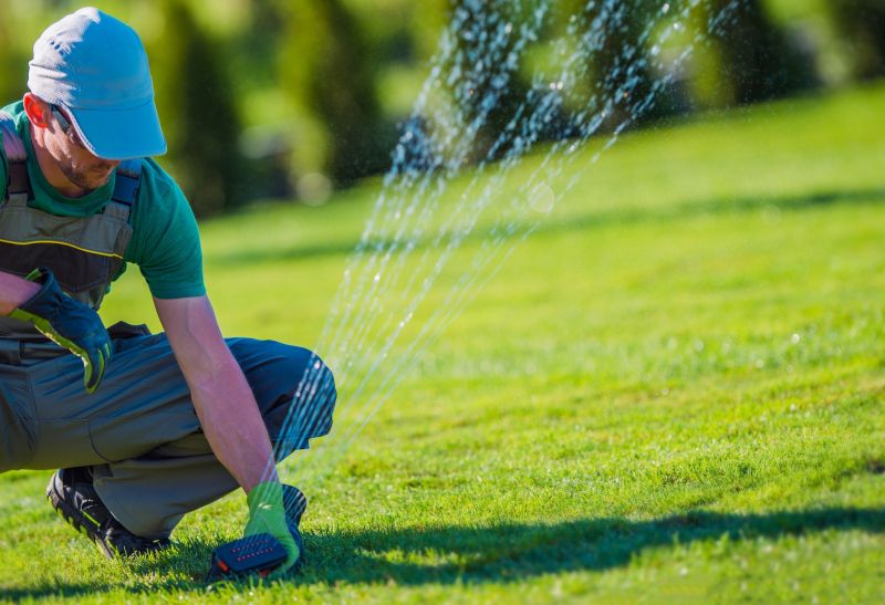 Garden Sprinkler Installation